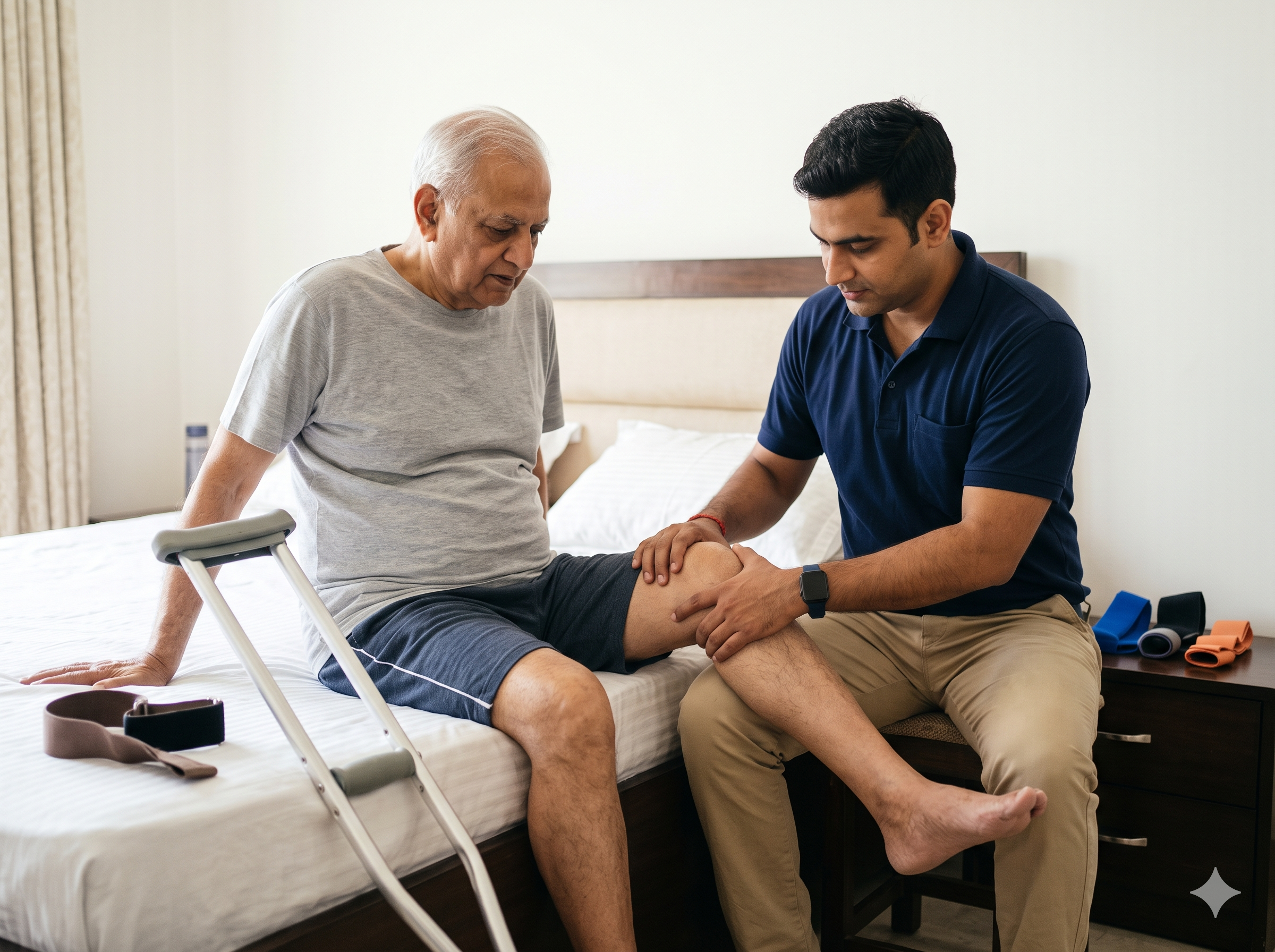Post-operative spine surgery rehab and core mobilization