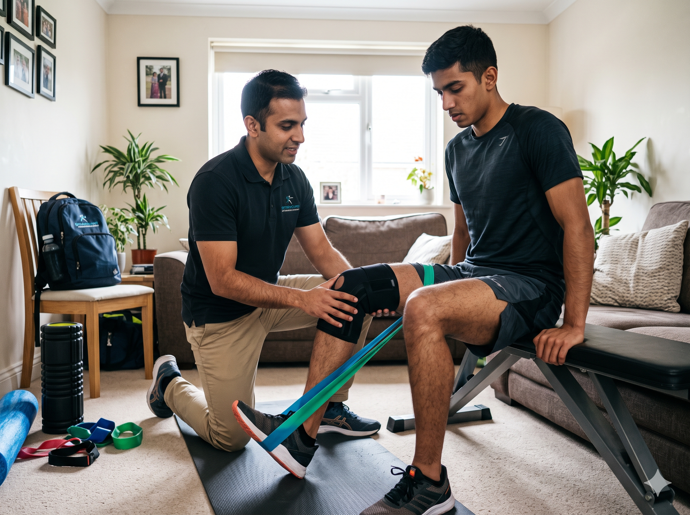 ACL reconstruction kinetic chain and graft protection therapy
