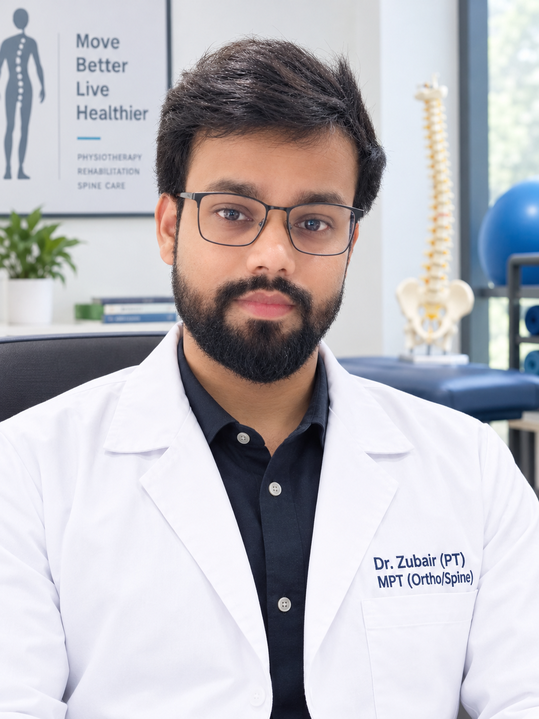Dr. Zubair (PT) - BPT, MPT (ortho/spine)